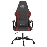  Gaming stol črno in vinsko rdeče umetno usnje | Shoptok.si