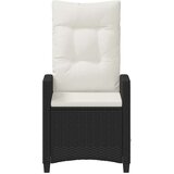  Vrtni Stol 2 pcs Črna in krem 56 x 60 x 112 cm, (5000285810) Slike