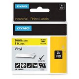 Dymo Trak Rhino Vinyl 1805431, 24 mm / 5.5 m (črno/rumen), original Cene