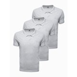 Ombre muška majica clothing polo - grey 3 Cene