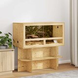 vidaXL Osnova za terarij Rjava 100 x 50 x 50 cm OSB | Shoptok.si