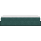 vidaXL okvir kreveta s madraca tamnozeleni 100x200cm baršunasti | shoptok.hr