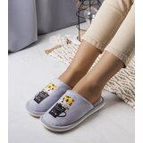 Gemre Gray Soft Catcup Slippers Cijene