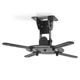 PJCM100BK 10kg nagibni vrtljivi jekleni stropni nosilec za projektorje, Črna, (5000064041) | Shoptok.si