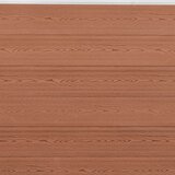  Komplet ograjnih panelov rjav 699x186 WPC | Shoptok.si