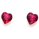 Oliver Weber Ženske light siam mindjuše sa swarovski crvenim kristalom ( 21008.227 ) | ePonuda.com