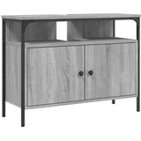 Ormarić za umivaonik siva boja hrasta 80 x 30 x 60 cm drveni | shoptok.hr