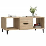  Stolić za kavu boja hrasta 102x50x40 cm konstruirano drvo | Eponuda.ba