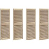 Vrata omare z vrati 4 pcs Naravna 170 x 2,1 x 59,5 cm, (5000131263) | Shoptok.si