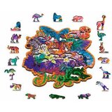 WOODEN CITY Drvene puzzle - Džungla M Cene