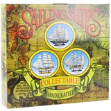  Collectible Decorative Model Sailing Ship Frigate White 49x43cm | shoptok.hr