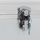 vidaXL Kovčki za shranjevanje 3 kosi srebrn aluminij | Shoptok.si