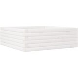  Vrtna sadilica bijela 70x70x23 cm od masivne borovine | Eponuda.com
