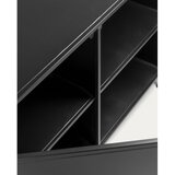 Kave Home Črna jeklena komoda 160x72x35 cm Shantay – | Shoptok.si