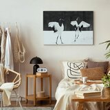  Slika - Dancing Cranes (1 Part) Wide 120x80 Akustična | shoptok.hr
