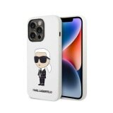Karl Lagerfeld OVITEK ZA IPHONE 14 PRO KLHCP14LSNIKBCH TRDO SILIKONSKO OVITEK, (5000336850) Cene
