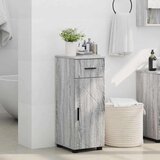 vidaXL Kupaonski ormar s ladicama Sivi hrast sonoma 30 x 35 x 80 cm | shoptok.hr