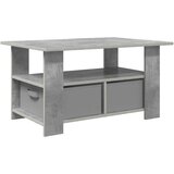  Kava Stol Betonski sivi 77 x 55 x 42 cm Konstruirano drvo | shoptok.hr