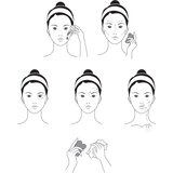 Notino Spa Collection Gua Sha pomagalo za masažu za lice | shoptok.hr