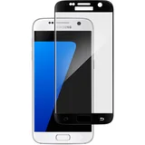 AVIZAR Ukrivljeno kaljeno zaščitno steklo za Samsung Galaxy S7 – črno, (20530917)