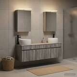  Set ormarića za kupaonicu 5 kom. Siva Sonoma Konstruirano drvo | shoptok.hr
