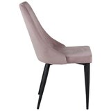 Venture Home Leone blagovaonska stolica, puder roza, set od 2 Slike