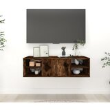  Zidna polica boja hrasta 102x30x29 cm od konstruiranog drva | shoptok.hr