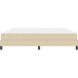  Krevet s opruga kutije Ostalo Krema 200 x 200 cm tkanina | shoptok.hr