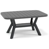 Hanah home klub sto Silva, 52.5x60x90 cm, Antracit Cene