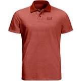 Jack Wolfskin pique polo m, muška polo majica za planinarenje, crvena 1804653 Cene