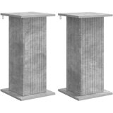  Stalak za biljke 2 pcs Betonska siva 30 5 x 30 x 60 5 cm | shoptok.hr