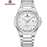 Naviforce Sat ST-38653 - Srebrna / Bijela Cijene