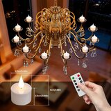 BEEK 12x polnilna LED čajna svečka s polnilno postajo | Shoptok.si