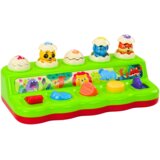 Interaktivna igračka za bebe sa raznim elementima za pritiskanje - šarena | Shoptok.si