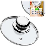 KADAX stekleni pokrov 16 cm univerzalni toplotno odporen pokrov za lonce in ponev, (5000355914) | Shoptok.si