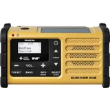 DAB+ (1012) Radio za vani Survivor (MMR-88) DAB+, USB, UKW Funkcija punjenja baterije, Džepna svjetiljka, Mogućnost punj
