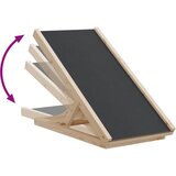  Rampa za pse siva 70 x 35 cm od masivne jelovine | Eponuda.com