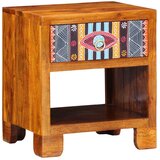  Kreveta Šareni 40 x 35 x 45 cm Masivno bagremovo drvo | shoptok.hr
