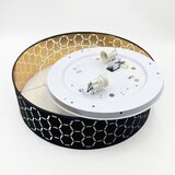  plafonsko svetlo ulle 2xE27/15W/230V ø 45 cm crno | Eponuda.com