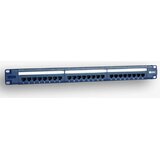 EMITER Net Panel 19, 24xRJ45 UTP cat.5e (1U) with shelf, blue (PoE) Cijene