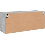  Zidni TV ormarić sivi boja betona 100x30x41 cm | Eponuda.com