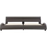  Posteljni okvir LED sivo umetno usnje 180x200 cm, (20645451) | Shoptok.si