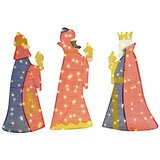  Božićna rasvjeta 3 pcs Topla bijela 105 cm tkanina | shoptok.hr