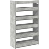 vidaXL Stalak za cipele boja betona 60x25x100 cm konstruirano drvo | shoptok.hr