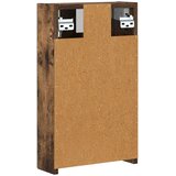  Kupaonski ormar s ogledalom Dimljeni hrast 30 x 10,5 x 50 cm | shoptok.hr