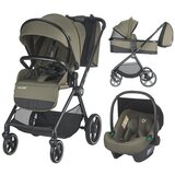 Coccolle lissia kolica za bebe 3u1 zelena ( 10261 )