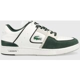 Lacoste Kožne tenisice COURT CAGE boja: bijela, 44SMA0007 | shoptok.hr