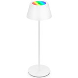 BRILO LED RGB punjiva dodirna stona lampa KIKI LED/2,6W/5V IP44 2600 mAh bela Cene