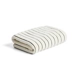Kave Home Zelena/bež frotirna bombažna brisača 70x140 cm Dorane – Cene