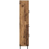  Highboard Staro drvo 69,5 x 34 x 180 cm Konstruirano drvo | shoptok.hr